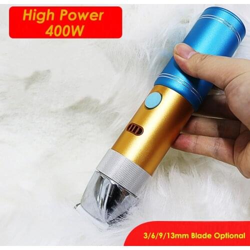 New Arrival 400W Professional Pet Hair Trimmer Dog Cat Horse Shaver Grooming 6600RPM High Power Electric Clipper Machine