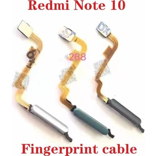 Touch ID fingerprint sensor Scanner Unlock key Button for Xiaomi Redmi Note 10