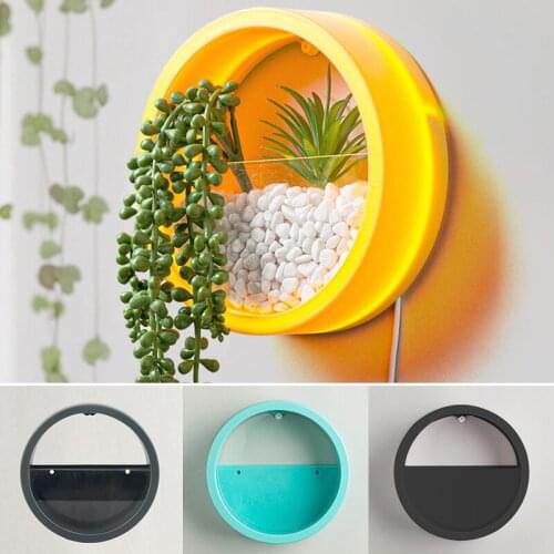 Modern Modern Wall Vase Bonsai Hanging Basket Wall Mounted Plant Flower Pot Home Decoration