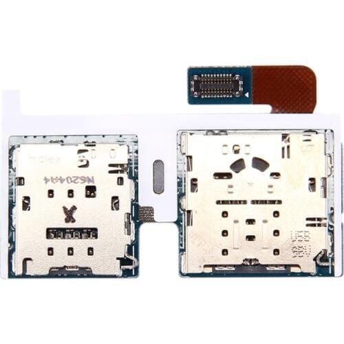 High Quality Micro SD Card & SIM Card Reader Flex Cable Parts Replacement For SAMSUNG Galaxy Tab S2 9.7 4G / T819