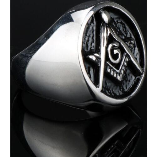 1 Set=3PCS Stainless Steel Mens Ring Punk Style Spinner Finger Rings Jewelry Accessories US Size 6-12