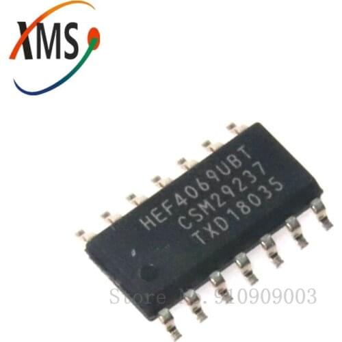 10PCS HEF4069UBT SOP14 CD4069 HEF4069 SOP HCF4069 SMD CD4069UBM SOP-14 HEF4069BT CD4069BM new and original IC