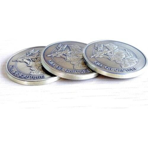 3pcs/lot free shipping ,British Army SAS - Who Dares Wins Special Air Service Military Challenge Coin