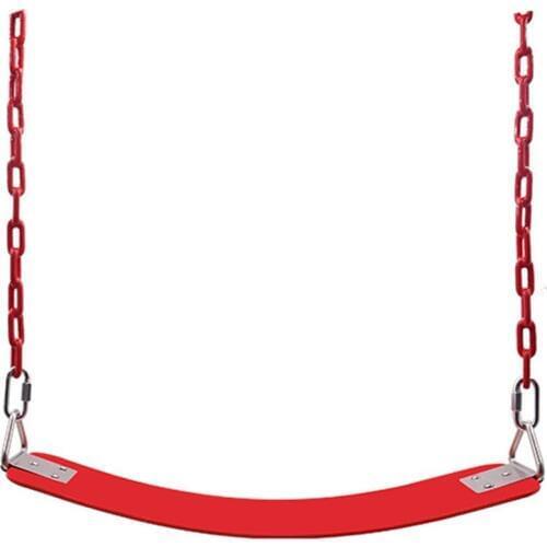 Kids Replacable Adjustable Shockproof Swing Seat for Playground Garden Yard Not Include Rope