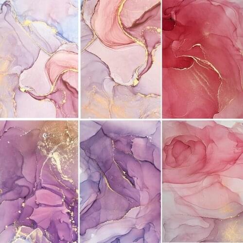DAWNKNOW Customize Texture Abstract Marbling Gilding Photography Background Backdrop Wedding Portrait Tapestry Photo Studio