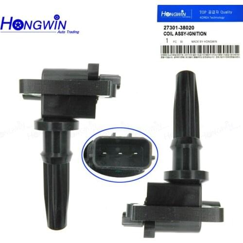 One Set Of 2Pcs New Ignition Coil For Hyundai Santa Fe Sonata Kia Optima 2.4L 4cyl 1999-2006 UF285 5C1155 27301-38020 2730138020
