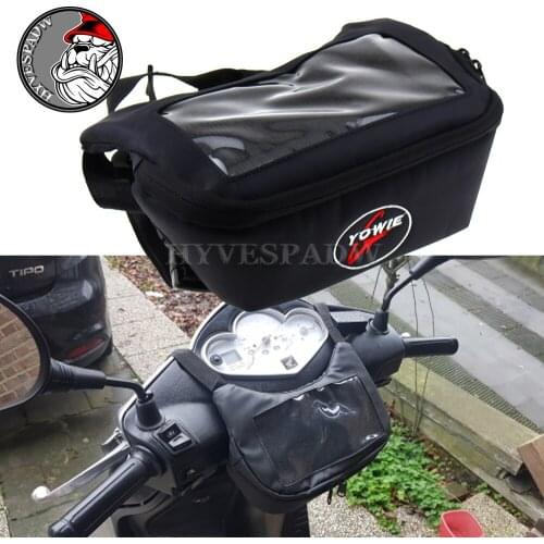 Motorcycle Windscreen Bag Handlebar Bag Fuel Tank Bag Mobile Phone Touch Screen Earphone Bag for Xmax Nmax Forza Vespa Gts Lx