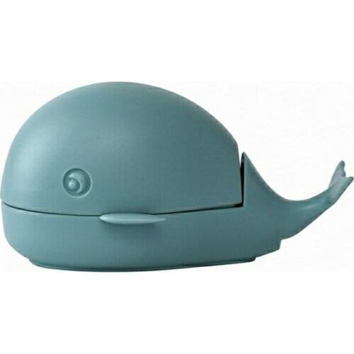 Cartoon Mini Household Laundry Brush Cute Whale Soft Bristle Clothes Cleaning Brush, Shoes Brushes With Base Laundry Supplies