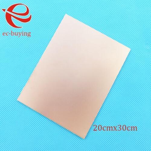 Copper Clad Laminate One Single Side Plate CCL 20x30cm 1.4mm Bakelite Universal Board Practice PCB DIY Kit 200*300*1.4mm