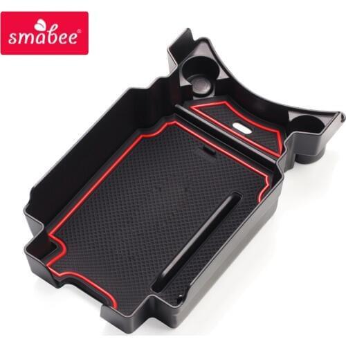 For Honda Civic 2016 2017 2018 Armrest Box Storage Stowing Tidying 10th Gen FC1 FC2 FK7 Type R Accessories Car Styling Stickers