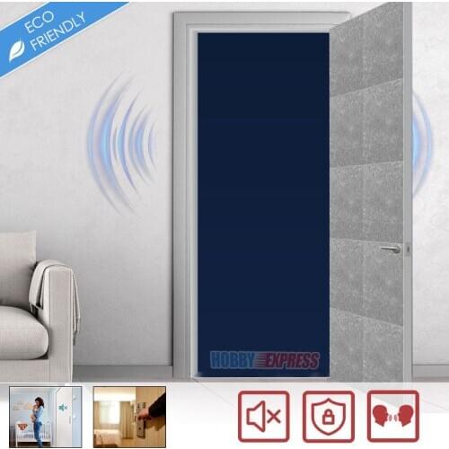 Arrowzoom All in One Studio Door Sound Absorption and Soundproofing Kit KK1184