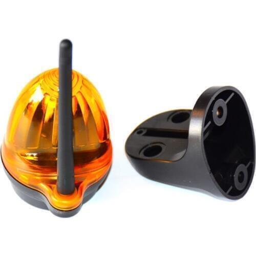 Universal 12V 18V 24V 110V 220V AC/DC LED light automatic garage sliding / swing gate opener flash alarm lamp blinker safety