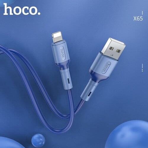 Hoco For iPhone Cable Fast Data Charging USB Cable For iPhone 13 12 11 Pro Max 8 7 6s Plus 5 iPad Air Mini Charger Phone Cable