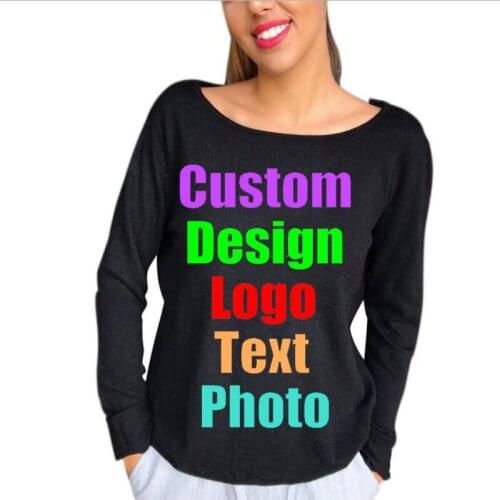Customize your LOGO autumn European and American hot style sexy lace stitching open back long sleeve T-shirt women