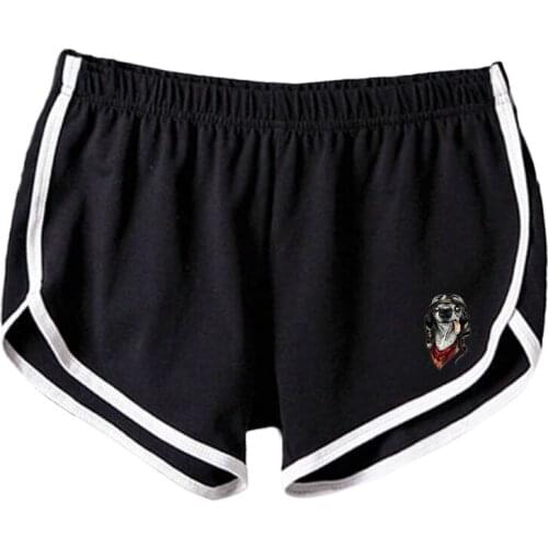 Women Summer Sports Shorts 2021 New Candy Color Anti Emptied Skinny Shorts Casual Lady Elastic Waist Beach Correndo Short Pants