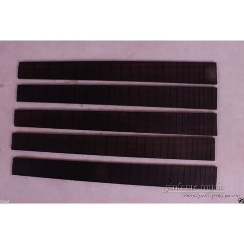 4 pcs electric guitar Fretboard ebony wood Unfinished Fingerboard #M14