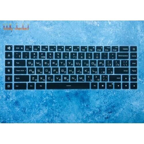 Russian Language Keyboard Cover Skin Protector For Xiaomi Mi Notebook Air 12.5 13.3 Pro 15 Lite MX110 Mi Gaming laptop 2