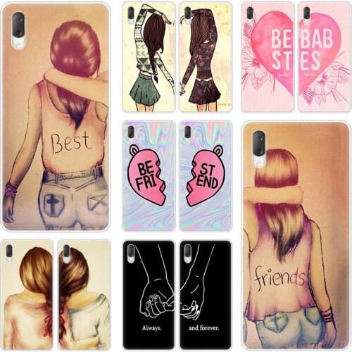 Best friends together Hard Case For Sony Xperia L1 L2 L3 X XA XA1 XA2 XA3 Ultra 10 Plus E5 XZ XZ1 XZ2 Compact XZ3 XZ5 2 20 Cover