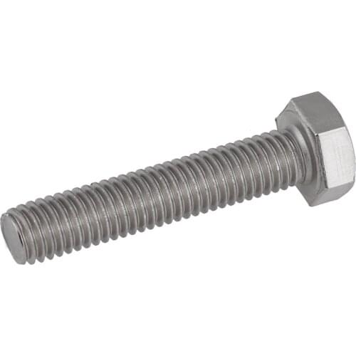 DIN933 304 stainless steel reverse external hexagon screw left turn / reverse thread / reverse external hexagon M6-M12 5PCS