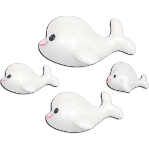 30Pcs Mixed Resin Dolphin Cabochon Flatback Embellishments Decoration Crafts Embellishments For Scrapbooking Diy Accessories