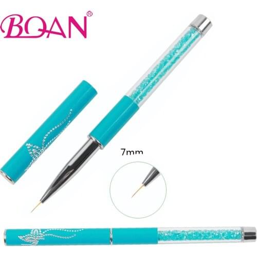 BQAN 5mm/7mm Nail Brush Nail Liner Brush Hand Draw Tips Drawing Line Painting Pen Tools Manicure Nail Art Brush Decoration