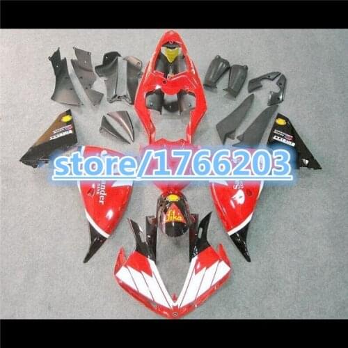 Fairing kit for YZF R1 09 10 11 YZF-R1 09-11 YZF1000 R1 09 10 11 Red white black YZF R1 2009 2010 2011 fairings BBF