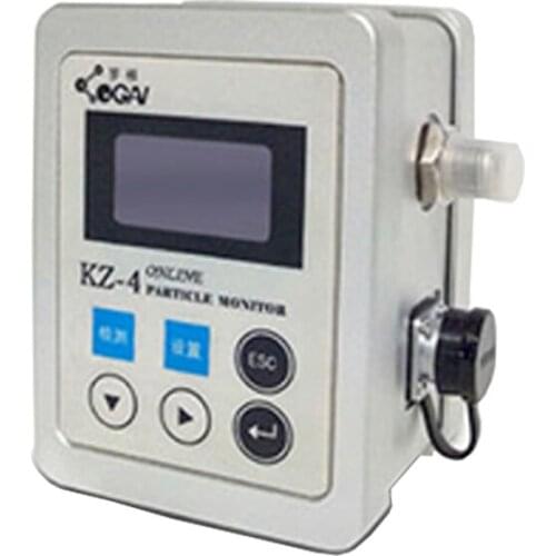 KZ-4 Online Particles Counter Hydraulic Oil Pollution Detector Oil Fluid Cleanliness Granule Pollution Degree Inspection