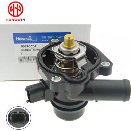 OEM 55593034 55565336 Engine Coolant Thermostat Fits For Chevrolet Cruze Sonic Trax Cruze Limited Buick Encore 1.4L 2011-2016