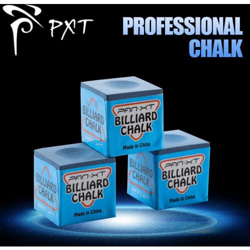PXT Billiard Magical Chalk 9 Pieces in A Box Oily Dry Pool Cue Chalk Easy to Rubbing Chalk High Quality Billiard Accessories