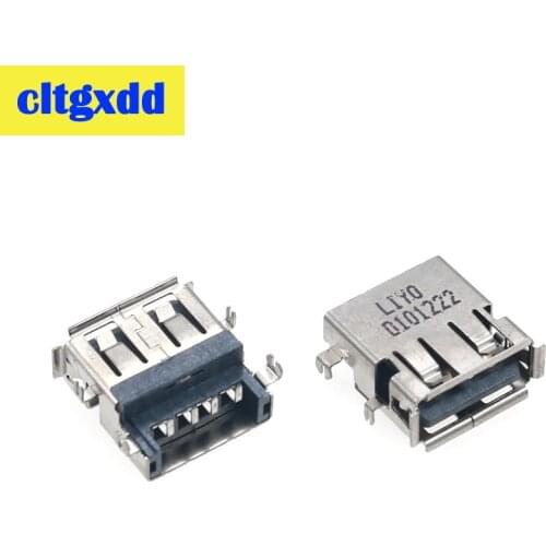 Cltgxdd 2-10pcs USB 2.0 Jack For Lenovo G450 G455 Z465 Z560 Z565 G530 G560 G565 N500 G460AX G460LX G460EX USB Port Connector