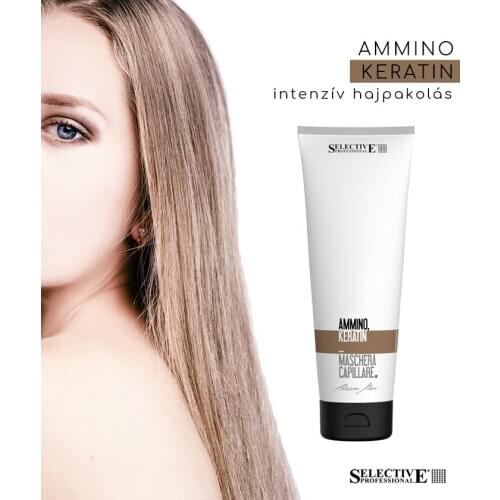 Selective Professıonel Ammino Keratin Haır Mask Keratin Care Soft Hair 300 ml Fast Shipping