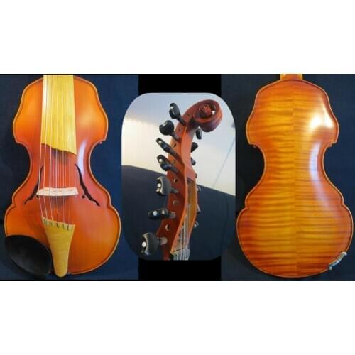 Baroque style SONG Brand profession master 7x7 string 14" Viola d'Amore #13942