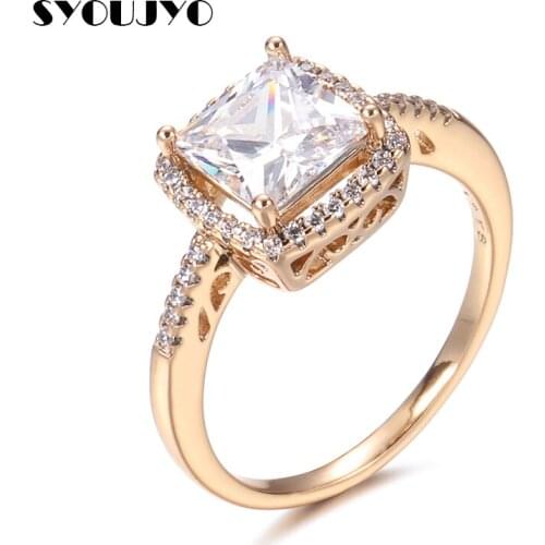 SYOUJYO Rings With Crystals