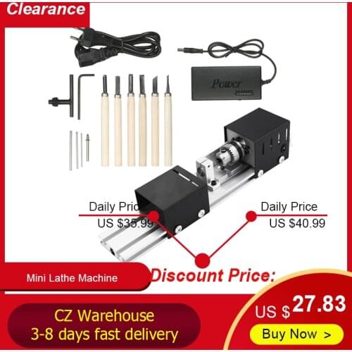 100W Mini Beads Machine Lathe Miniature Buddha Pearl Lathe Grinding and Polishing Beads Wood Working DIY Lathe Drill Rotary Tool