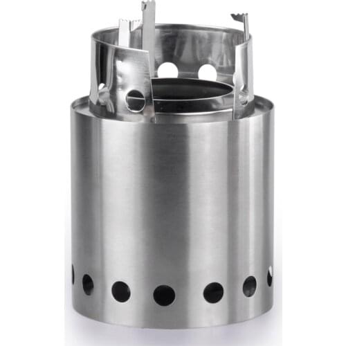 Ultralight Woodgas Camp Stove Outdoor Cooking Firewood Furnace Burners BBQ Camping Equipment