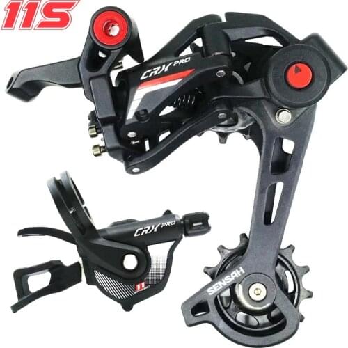 SENSAH CRX 11 Speed Shifter rear derailleurs 46t YBN X10 chain groupset bicycle accessories chains and cassett