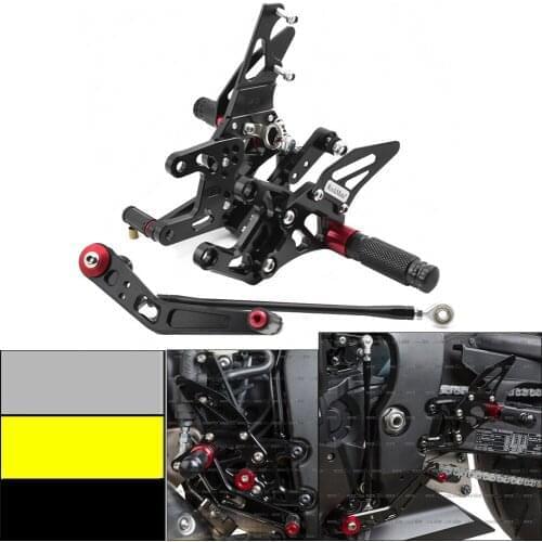 Rear Set Rearsets Foot Peg Rest Footpeg Brake Shift Lever Pedal For HONDA CBR1000RR 12-18 2012 2013 2014 2015 2016 2017 2018