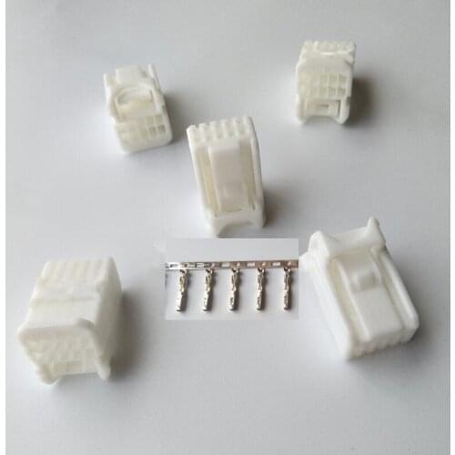 10 Pin/Way Male Female Car Start-Stop Wiring Harness Plug Anti-glare Rearview Mirror Connector With Terminal For Mazda cx5 12368