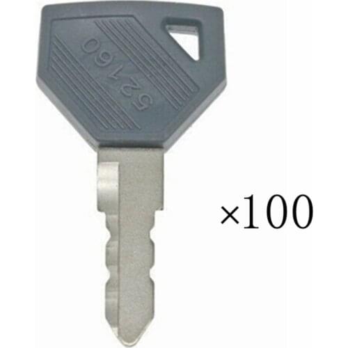 100pc For Yanmar For JOHN DEERE Tractor Ignition Key 198360-52160 AM879480