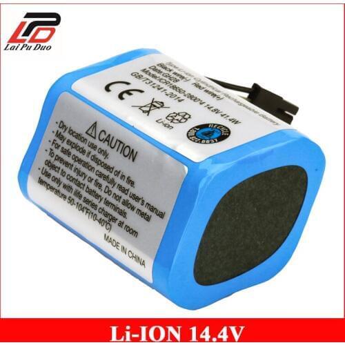 18650 14.8v 2800mah Replacement battery for Haier sweeping robot T520 T550 TAB-T322PLUS series cleaner Li-ion batteries