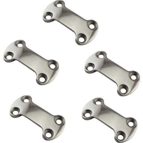 25mm Stainless Steel Marine Boat Belt Cam buckle Plate 1" Durable SS304 Strap Fixing Cam Buckle 5pcs pack for yacht accessories