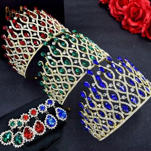 AS370 Ladies Crown Wedding New Design Best Quality Chrystal Clear Wedding Tiara Bridal Hair Jewelry Whole Sale Women Headwear