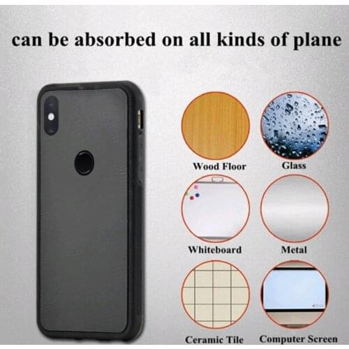 Anti-gravity Silicone Case For XiaoMi Mi 5 5S 5X A1 6 6X A2 Lite Magical Nano Suction Back Cover For Mi Note 3