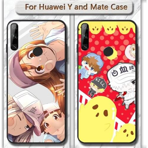 Cute Anime Cells At Work Phone Case Cover for huawei mate 9 10 20 30 pro lite X Y5 6 7 9 prime Enjoy 7