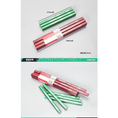 Woodworking pencil, flat core marking tool, woodworking thick core black pencil, woodworking tool,12PCS/set