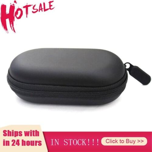 Earphone Holder Case Storage Carrying Hard Bag Box Case For Earphone Headphone Accessories Earbuds Memory Card USB Cable