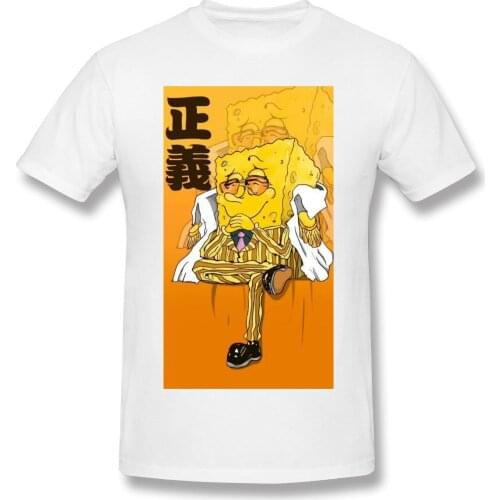 Novelty Mens Basic Short Sleeve T-Shirt Borsalino Sponge Anime Manga Tees Tops EUR Size