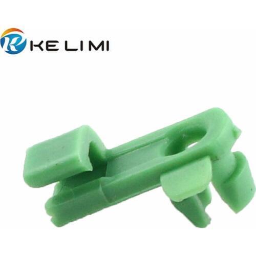 KE LI MI 100 Pcs Green Fastener For Honda Side Door Lock Rod plastic car clips