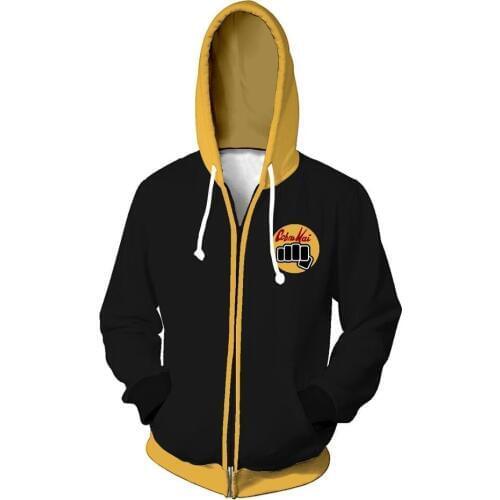 Cobra Kai Val Armorr Hoodies Cosplay Costume Karate Kid Jackets Cosplay 3D Printing Hoodies Sweatshirts men women sports T shirt