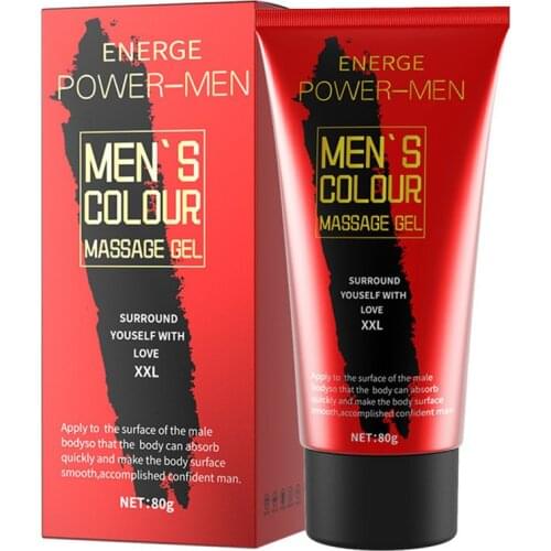 80g Big Penis Enlargement Cream Gel Increase Dick Size Male Cock Delay Erection Cream Health Care Cream for Adult External Use